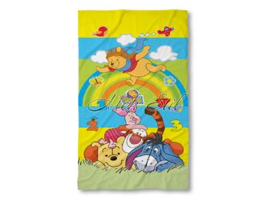 Детска колекция  Детски плажни кърпи Детска плажна кърпа - Мечо пух 